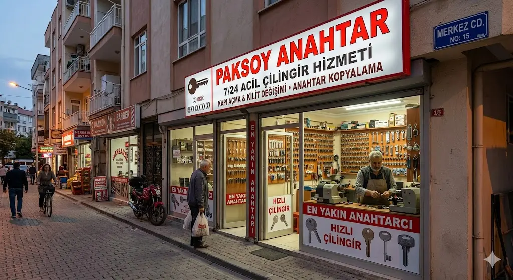 Paksoy Anahtar - En Yakın Anahtarcı Mersin